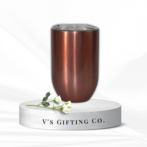 12oz Rose Gold Gin Tumbler (320ml)
